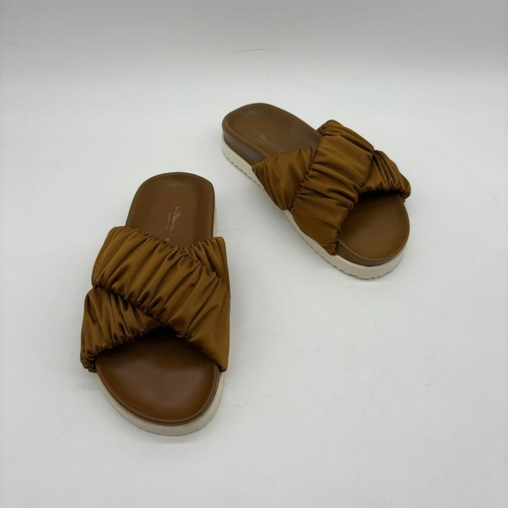 3.1 Phillip Lim Crossover Satin Pool Slide